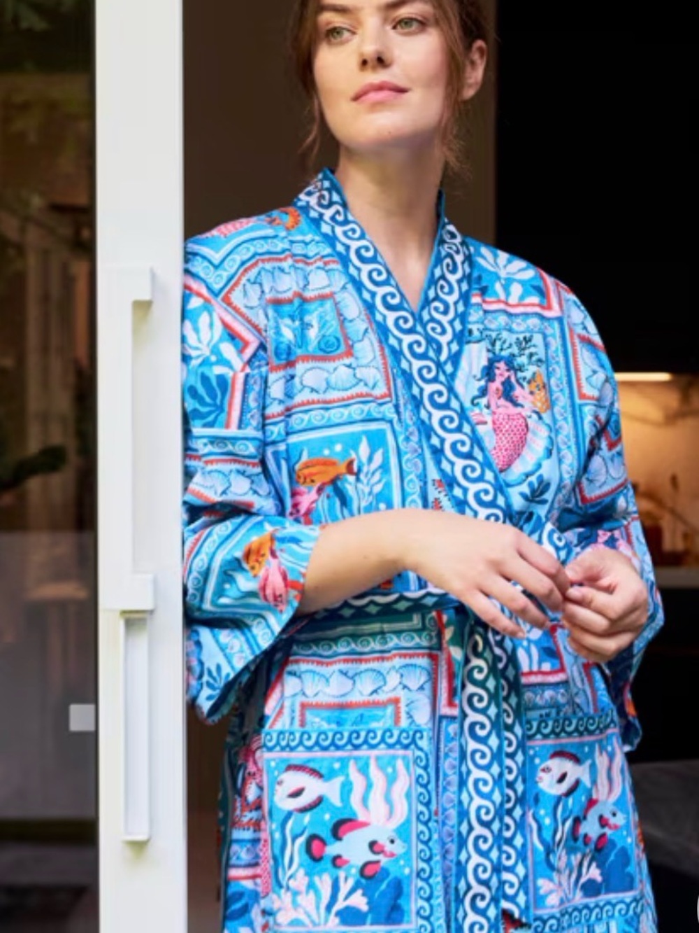 Printfresh Tidal Tapestry Robe - Picture 2 of 5